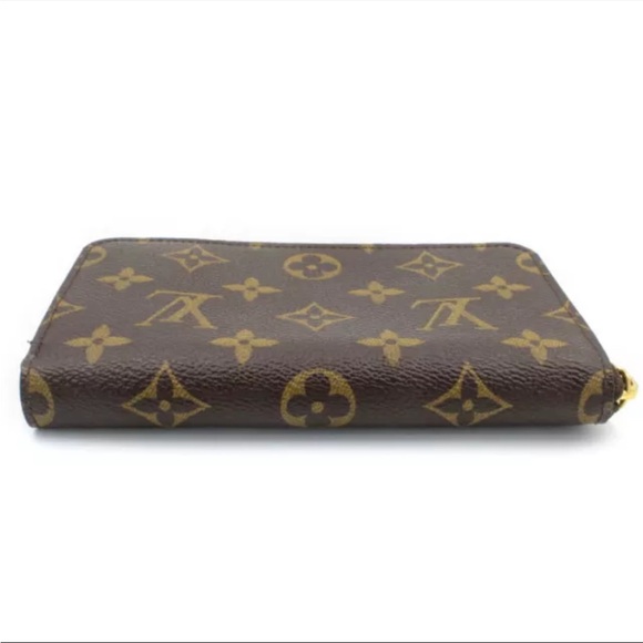 Louise Vuitton Monogram Zippy Compact Coated Canvas Brown Wallet - EUC - Picture 4 of 11